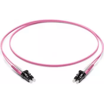 Câble de raccordement fibre Corning LC/LC OM4 50/125 µm multimode, 5 m, violet F050502Q2Z20005M-VI