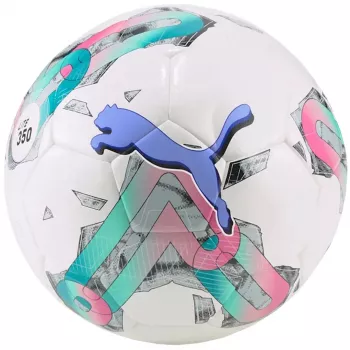 PUMA Orbita 5 Hybrid Lite 350 Ballon de football blanc-vert-rose taille 5