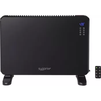 Sygonix SY-6735640 Radiateur à convection 2000 W, pour pièces jusqu'à 20 m², noir
