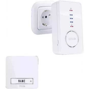Ensemble de sonnette sans fil m-e modern-electronics 41098