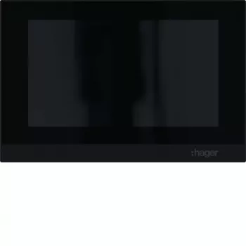 Hager RTQ601X Video Indoor Station IP Hands-Free 2-Wire 7 inch Touchscreen White