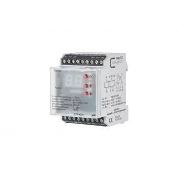 Prise industrielle METZ CONNECT EIW-C18, Schuko, rail DIN, 230 V, 8 A, blanche 11027205