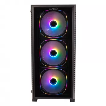 PC gaming d'entrée de gamme Captiva R10-3598 (Ryzen 5 7500X3D/RTX5060 Ti 16 Go GDDR7/SSD 1 To/16 Go/WLAN/Windows 11 Home 64 bits)