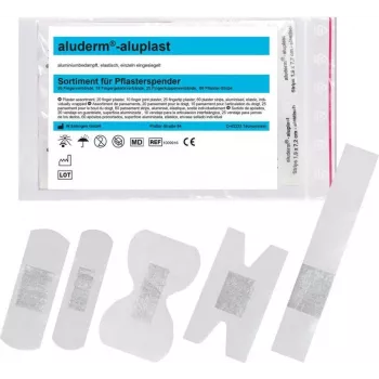 SÖHNGEN Adhesive Bandage Strips 1009912 White 2.5 x 7.2 cm, 30 Pieces