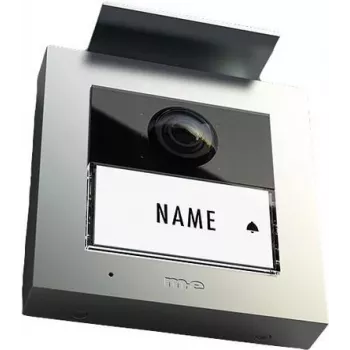 Unité extérieure d'interphone vidéo m-e modern-electronics VS-21 S Vistasmart, LAN/WLAN, argent 41362