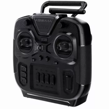 Absima SR6S-EVO système de radiocommande à manche 6 voies 2,4 GHz avec récepteur 6 voies (noir) 2000023
