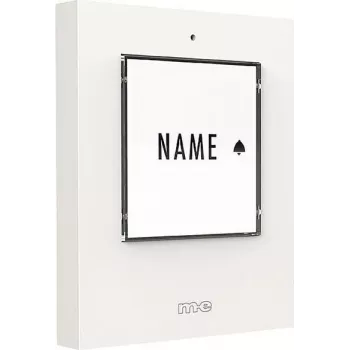Émetteur de sonnette sans fil m-e modern-electronics 41356, éclairé, avec plaque nominative