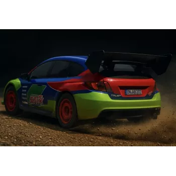 Absima voiture RC 1:10 EP Rally STi-X Brushless 4WD RTR avec batterie et chargeur (12234)