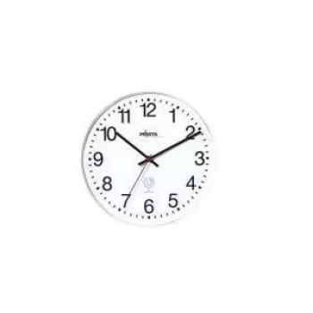 PEWETA horloge murale radio-pilotée plastique blanc 30 cm (51.130.311)