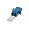 METZ CONNECT 15090074-I LC Duplex to SC Simplex Hybrid Fiber Optic Adapter, Single-mode OS2, Blue