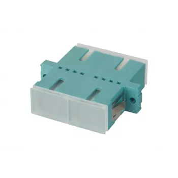Coupleur METZ BTR 150900BA-I OpDAT SC-D MM OM3 bronze phosphoreux aqua duplex