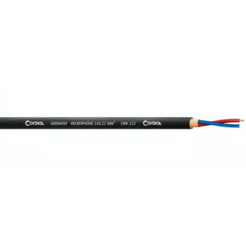 Câble micro XLR Cordial CPM 3 FM 3 m noir 11037