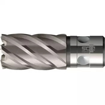 Foret à noyau BDS KBK-F 015 HSS-Co 8 %, diamètre de coupe 15 mm, profondeur de coupe 35 mm, queue QuickIN