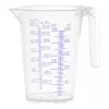Verre doseur Pressol 07 060 0,25 L PP transparent avec bec verseur et poignée