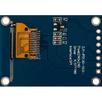 Joy-it 1.3 inch IPS TFT LCD Display Module 240x240 with SBC Mounting Bracket (SBC-LCD01)