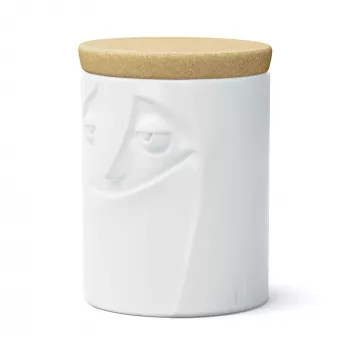 Bocal de conservation en porcelaine Charmant FIFTYEIGHT PRODUCTS 1700 ml blanc