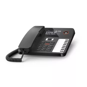 Téléphone de bureau filaire Gigaset DESK 800A noir avec répondeur