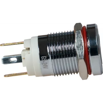 Bouton-poussoir à verrouillage JOY-IT Button12E-01, vert, 12 mm, IK10, IP67