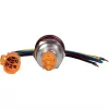 Bouton d'arrêt d'urgence JOY-IT Button22NA-01, verrouillage mécanique, rouge/vert, Ø22 mm, IP67, IK10