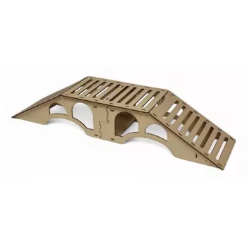 Obstacle pont en arc pour piste RC Absima 2320200 635x150x115 mm noir