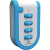m-e modern-electronics Odyon ODYON pro HS-4 4-Channel Radio Hand Transmitter with Reception Control, 868.3 MHz, 1000 m Range, Rolling Code, IP54, CR2032 Battery 56502