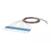 Pigtail fibre optique METZ BTR 150Q1CO0020E OpDAT SC-UPC OS2 12 couleurs 2 m monomode E9/125