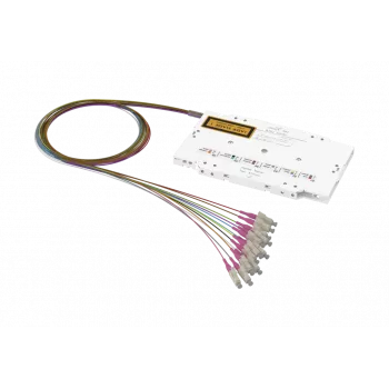 Cassette d'épissure grise METZ CONNECT 150927JO00-E pour unité d'épissure fibre optique intérieure