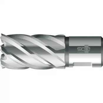 BDS foret à carotter HSS Standard 17,0 mm profondeur de coupe 30 mm queue Weldon (KBK-017)