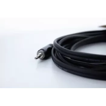 Câble adaptateur audio en Y Cordial 14865 jack stéréo 3,5 mm vers 2x jack mono 6,3 mm 5 m noir
