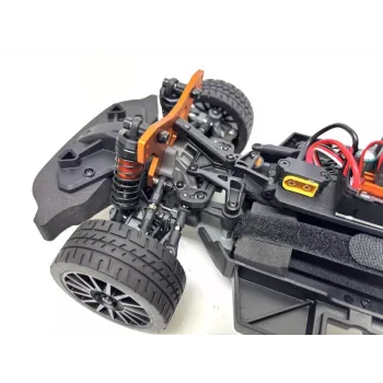 Voiture RC Absima Speed Demon 1:12 Rallye 4WD Brushless RTR blanche 70 km/h