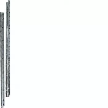Rail profilé Hager UN04A en acier inoxydable, 600 mm, 2 pièces