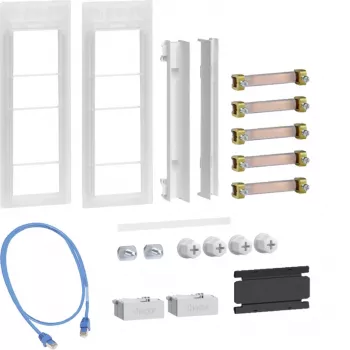 Kit de raccordement Hager universZ ZM02MS 3 points armoire à armoire avec raccordement WAN