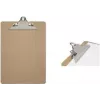 MAULclassic porte-bloc A4, panneau de fibres dures, pince métallique, marron 2392570