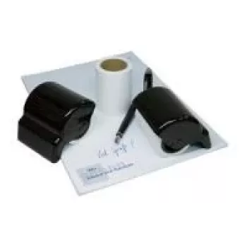 Rouleau de rechange pour rouleau buvard WEDO, papier buvard blanc, 70 x 53 mm, 5 pièces (803)