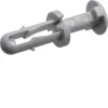 Hager L5067 rivet à expansion, perçage 6 mm, épaisseur de serrage 3-8 mm, sans halogène, gris