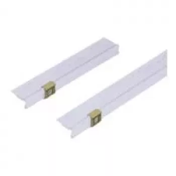 ELBA porte-étiquette à pendule, 10 cm, transparent, 50 pièces (99711)