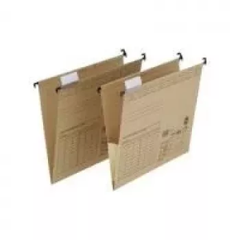 Chemise suspendue ELBA VL A4 papier kraft 230 g/m² verte (lot de 25) 86440