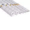 Film de protection de livres HERMA, auto-adhésif, 400 mm x 25 m, transparent, PP brillant, lignes de repère 7025