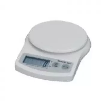 Pèse-lettres numérique MAULalpha 5 kg, argent, g/oz, commande à un bouton, alimenté par pile 1645002