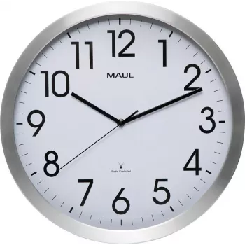 Horloge murale radio-pilotée MAUL MAULmove 400 mm blanche 9063108