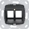 Plaque de support GIRA 560100 Modular Jack 1 2 ports (560100)