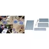 Set de pochoirs à lettres WEDO, 5 mm, 10 mm, 20 mm, transparent, étui en plastique (70 12)