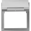 GIRA 065465 Sécurité enfant pour prises de courant, aluminium, 5 pièces