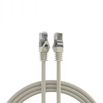 Câble patch RJ45 EFB Elektronik Cat.5e U/UTP LSZH CCA AWG24/7 gris 1m K8110GR.1