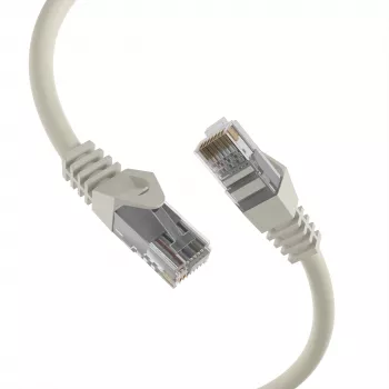 Câble patch RJ45 EFB Elektronik Cat.5e U/UTP LSZH CCA AWG24/7 gris 1m K8110GR.1