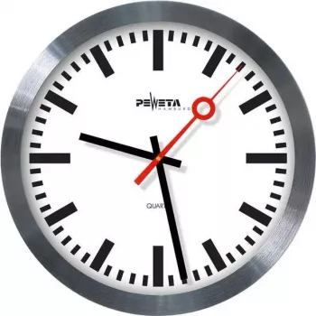 Horloge de gare à quartz PEWETA 44.020.325