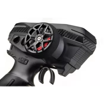 Absima CR10P radiocommande pistolet 10 voies 2,4 GHz avec récepteur