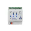 Actionneur de commutation KNX 4 canaux MDT AMS-0416.03, 16 A, 4 TE pour rail DIN