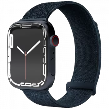 Bracelet de smartwatch VONMÄHLEN Fitness Loop 2 pour Apple Watch 40/41/42 mm, bleu marine, taille unique