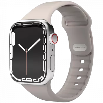 VONMÄHLEN Classic Band 2 pour Apple Watch 44mm, 45mm, 49mm, taille unique, crème